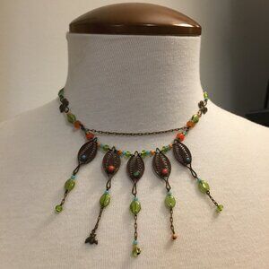 Little Mermaid Boutique Artisan Handmade OAK Necklace